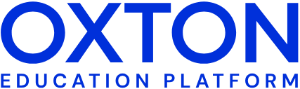 Logotipo oficial da Oxton em fundo claro